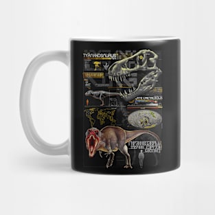 Tyrannosaurus profile Mug